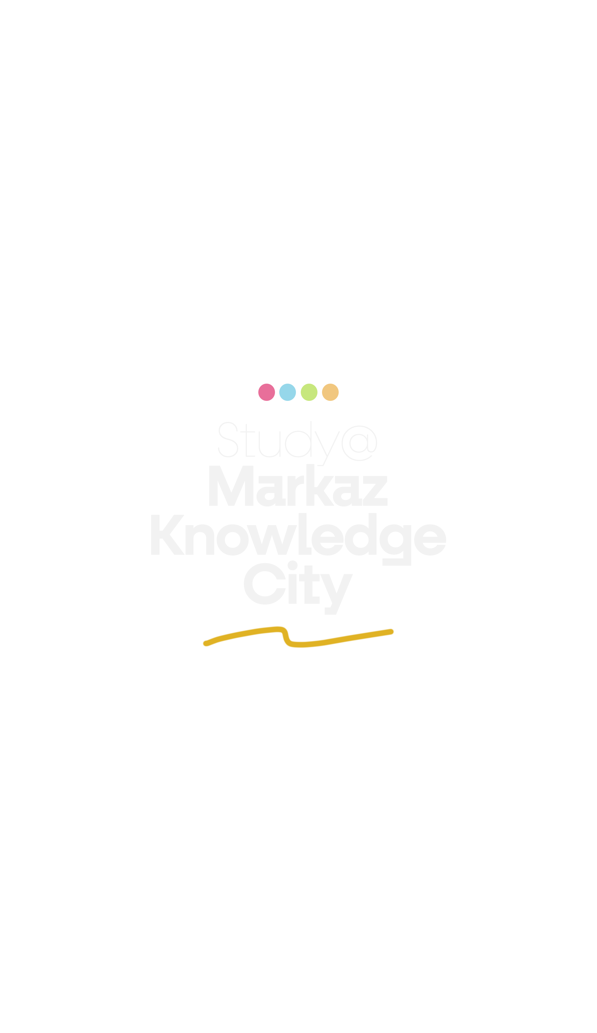 Study @ Markaz Knowledge City